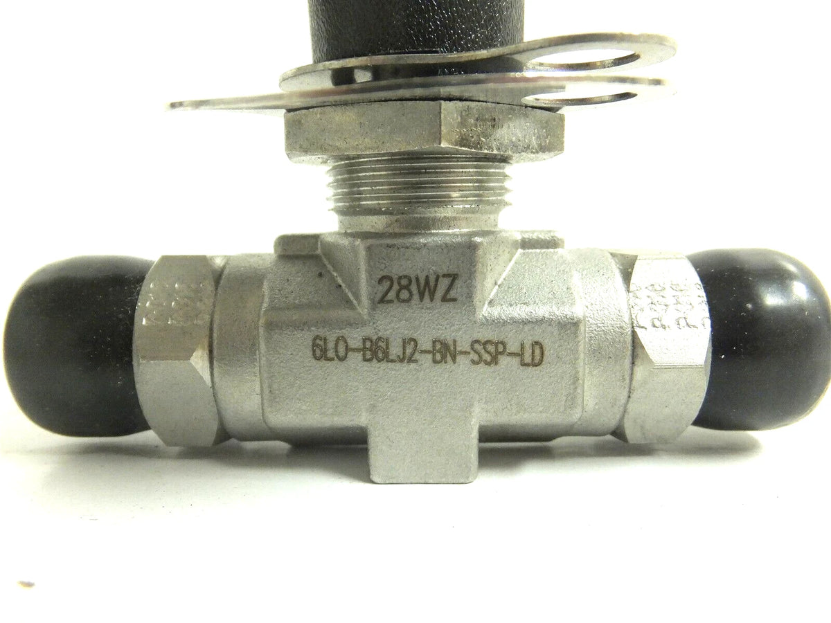 Parker Ball Valve 28WZ for 6LO-B6LJ2-BN-SSP-LD
