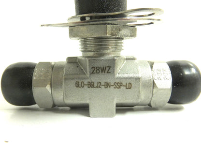 Parker Ball Valve 28WZ for 6LO-B6LJ2-BN-SSP-LD
