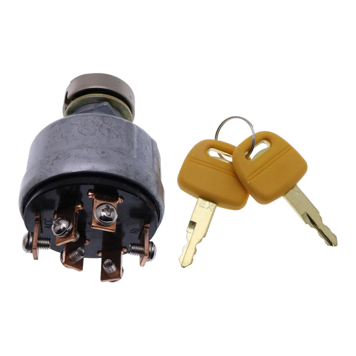 Ignition Switch FYD00005609 with 2 Keys for Yanmar 3TNV88F 4TNV88C 4TNV98C