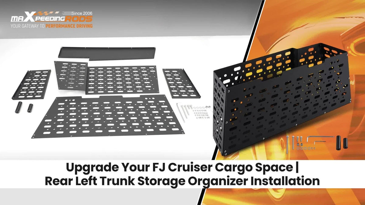 Rear Left Aluminum Alloy Storage for Toyota FJ Cruiser (2007–2021)