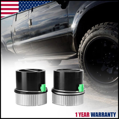 2X 4WD Manual Locking Front Wheel Hub for Ford Super Duty Excursion (1999–2004)