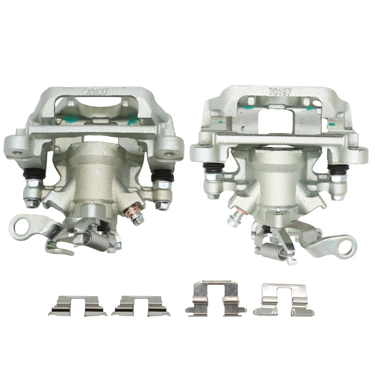 2X Rear Brake Caliper w/ Bracket for Mitsubishi Outlander (2013–2018)
