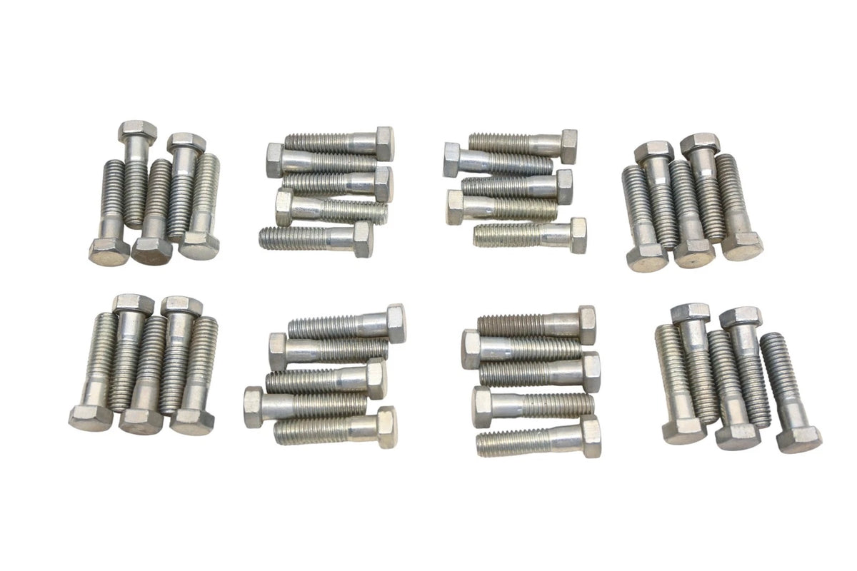 Set of 40 Hex Head Bolts 9/16" x 3/8-16 x 1-1/2" Grade 2