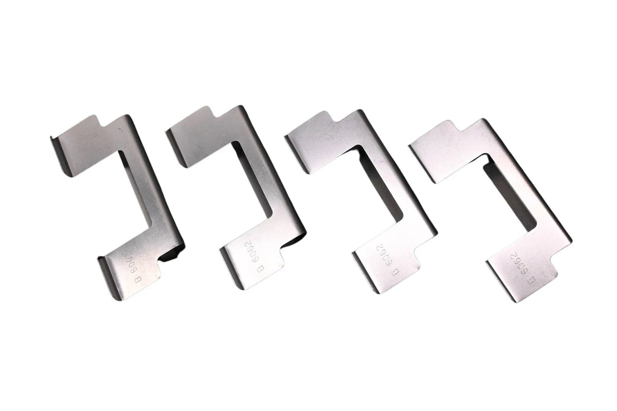 Set of 4 Disc Brake Shoe Anti-Rattle Clips for Ford (E7SZ-2B164-A)
