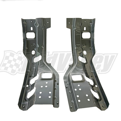 2X Front Bumper Impact Brackets for Chevy Silverado 2500 3500 (2011–2014)