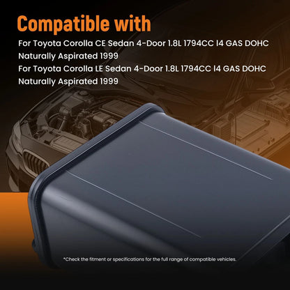 Fuel Vapor Charcoal Canister for Toyota Corolla (1998–1999) 1794CC Black