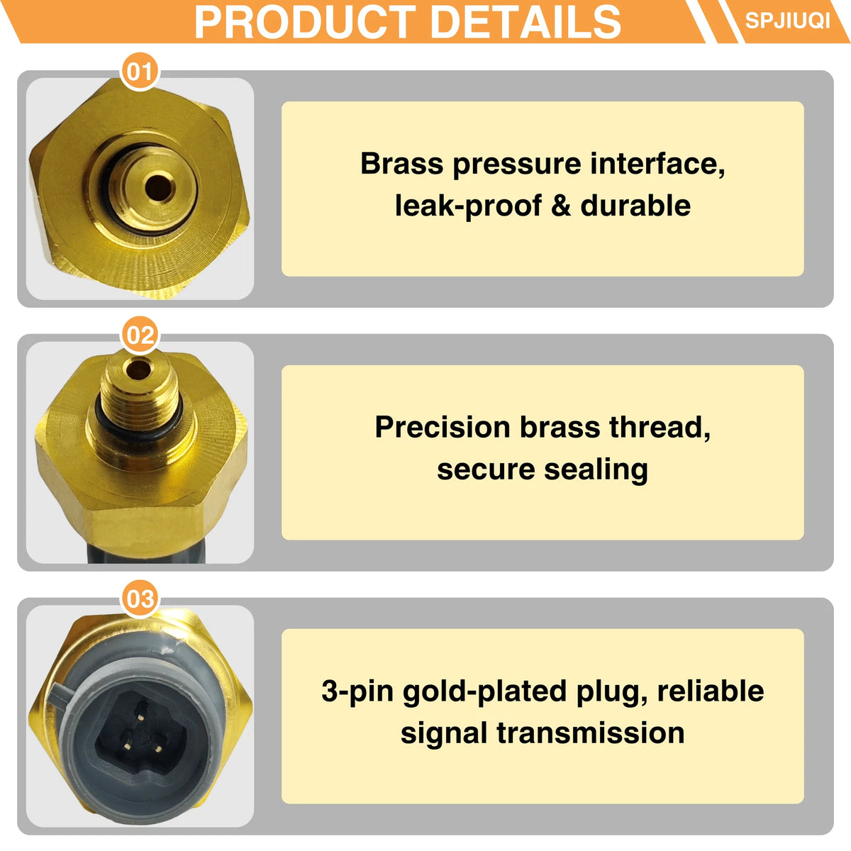 Pressure MAP Sensor 1846481C92 for Navistar MaxxForce 9 (2007–2016)