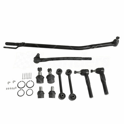 10Pc Front Suspension Kit for Ford Excursion F-250 F-350 SD (2000–2005)