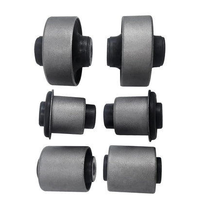 6PCS Front Lower Control Arm Bushing Kit for Accord TL TSX (2003–2012)