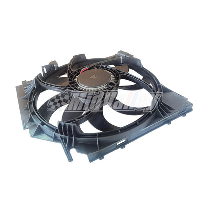 Dual Radiator and Condenser Fan Assembly for BMW X3 (2004–2010)