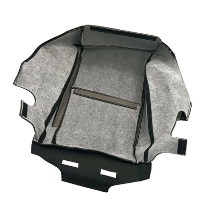 Drivers Seat Bottom Cover for Silverado Sierra (2007–2009) Black Cloth