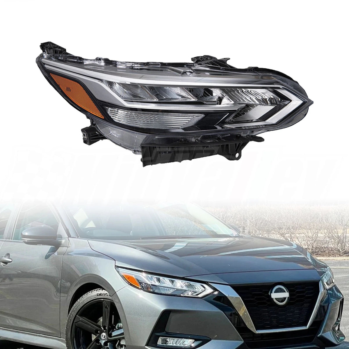 LED Headlight Passenger Right for Nissan Sentra (2020–2021) 260606LB6A