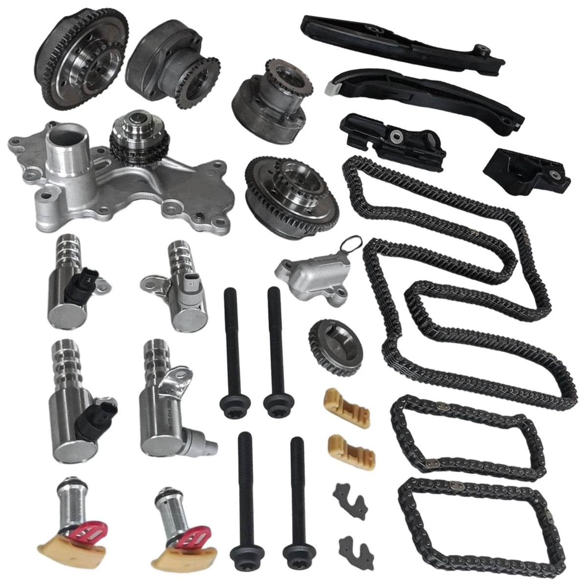 2X Engine Timing Chain Kit for Ford Transit-150 Transit-250 Transit-350 (2015–2016)