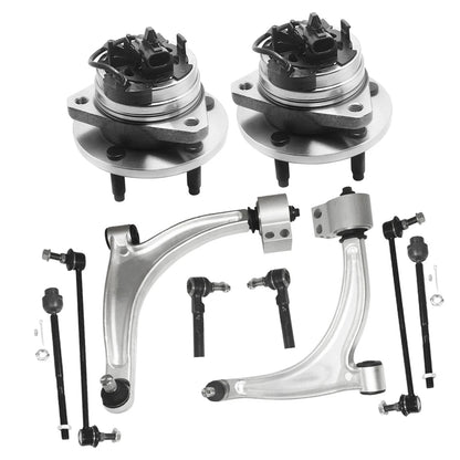 Control Arm Kit with Wheel Hub Bearing Assembly for Malibu Aura G6 (2008–2012)