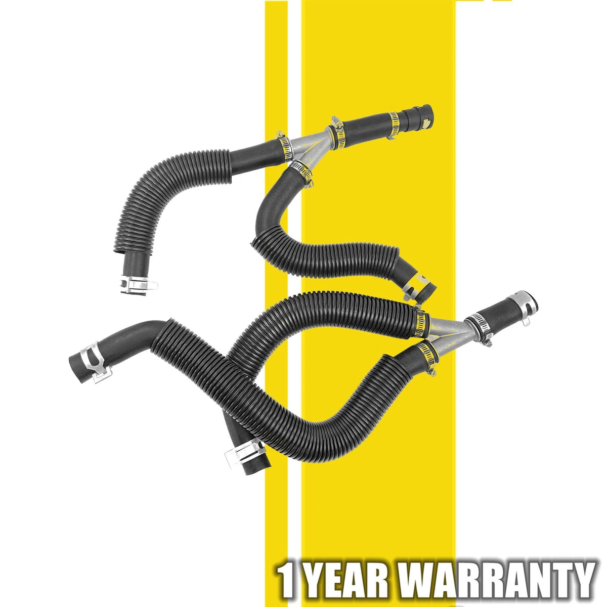 2X Heater Hose Assembly for Chrysler Dodge Grand Caravan (2008–2010)