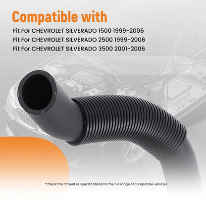 Radiator Coolant Hose Pair for Chevy Silverado 1500 2500 HD 3500 (1999–2006)