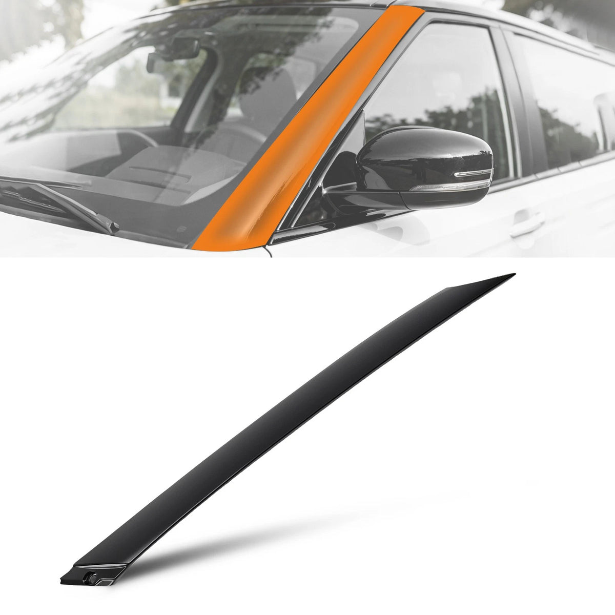 Windshield A Pillar Molding Trim ABS for Hyundai Veloster (2012–2017) 861702V000