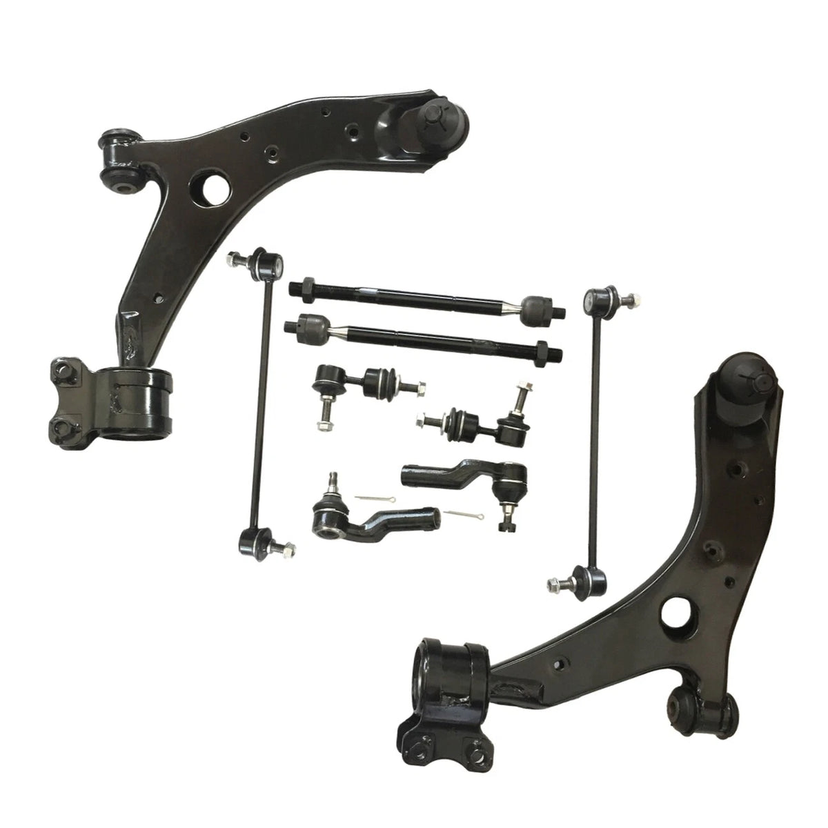 10Pcs Suspension Kit Front Lower Control Arm for Mazda 3 5 (2004–2014)