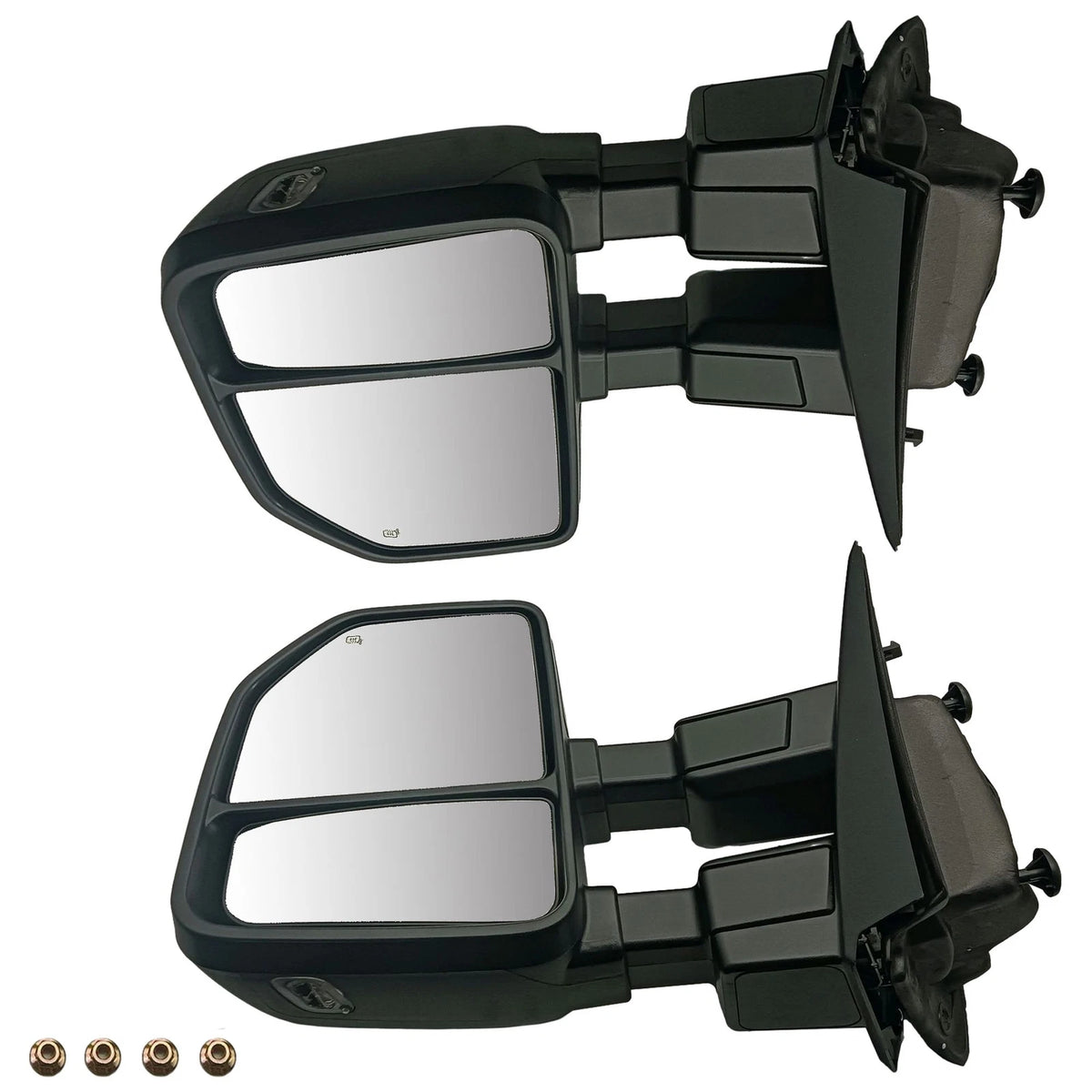 Towing Mirrors for F-250 F-350 F-450 F-550 Super Duty (Power Heated LED Signal)