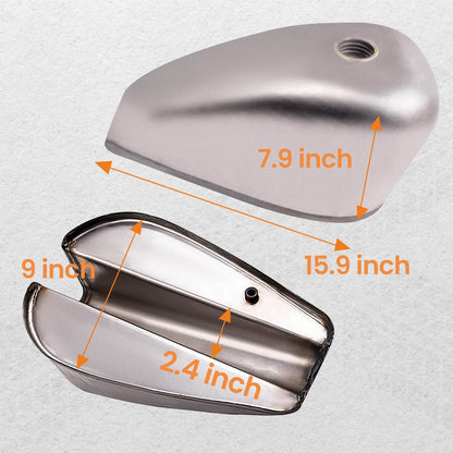 2.4 Gallon Gas Fuel Tank for Harley-Davidson Sportster (1957–1978)