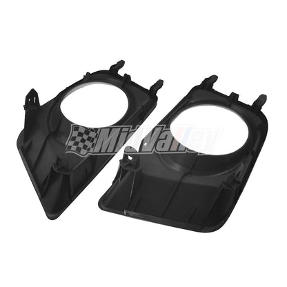Set of 2 Fog Lamp Bezel Trim Covers with Chrome for Toyota Tacoma (2012–2015)