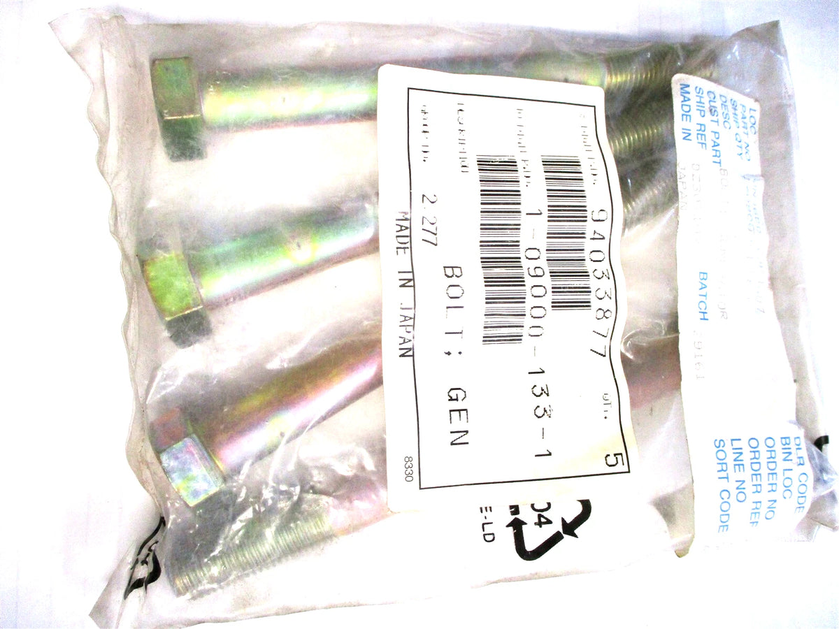 Set of 4 Generator Bolts for Isuzu (1-09000-133-1, 1-09000133-1, 94033877)