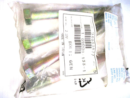 Set of 4 Generator Bolts for Isuzu (1-09000-133-1, 1-09000133-1, 94033877)