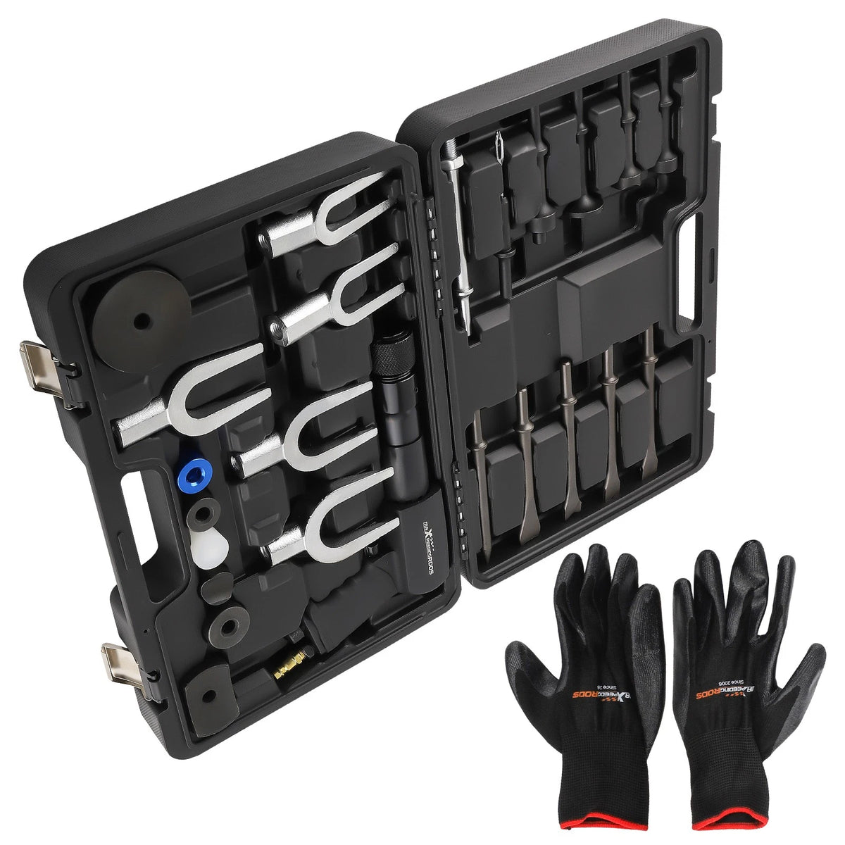 Pneumatic Tool Kit Air Hammer Set for Air Tools (1/4" Inlet, 90PSI)