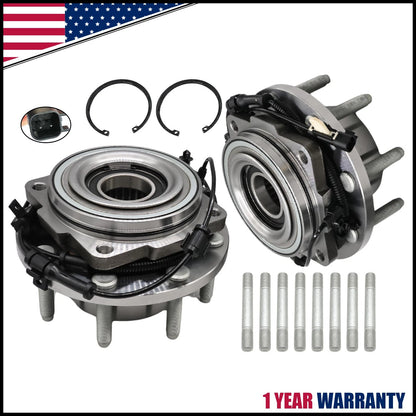 2X Front Wheel Hub Bearing for Ford F-250 F-350 Super Duty (2011–2016)