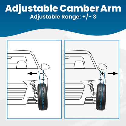 2X Adjustable Rear Control Camber Arm Kit for Honda Civic (2001–2005) Acura RSX (2002–2006)