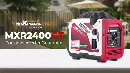 Inverter Generator 2400W Super Quiet 58dB with CO Auto Shutdown