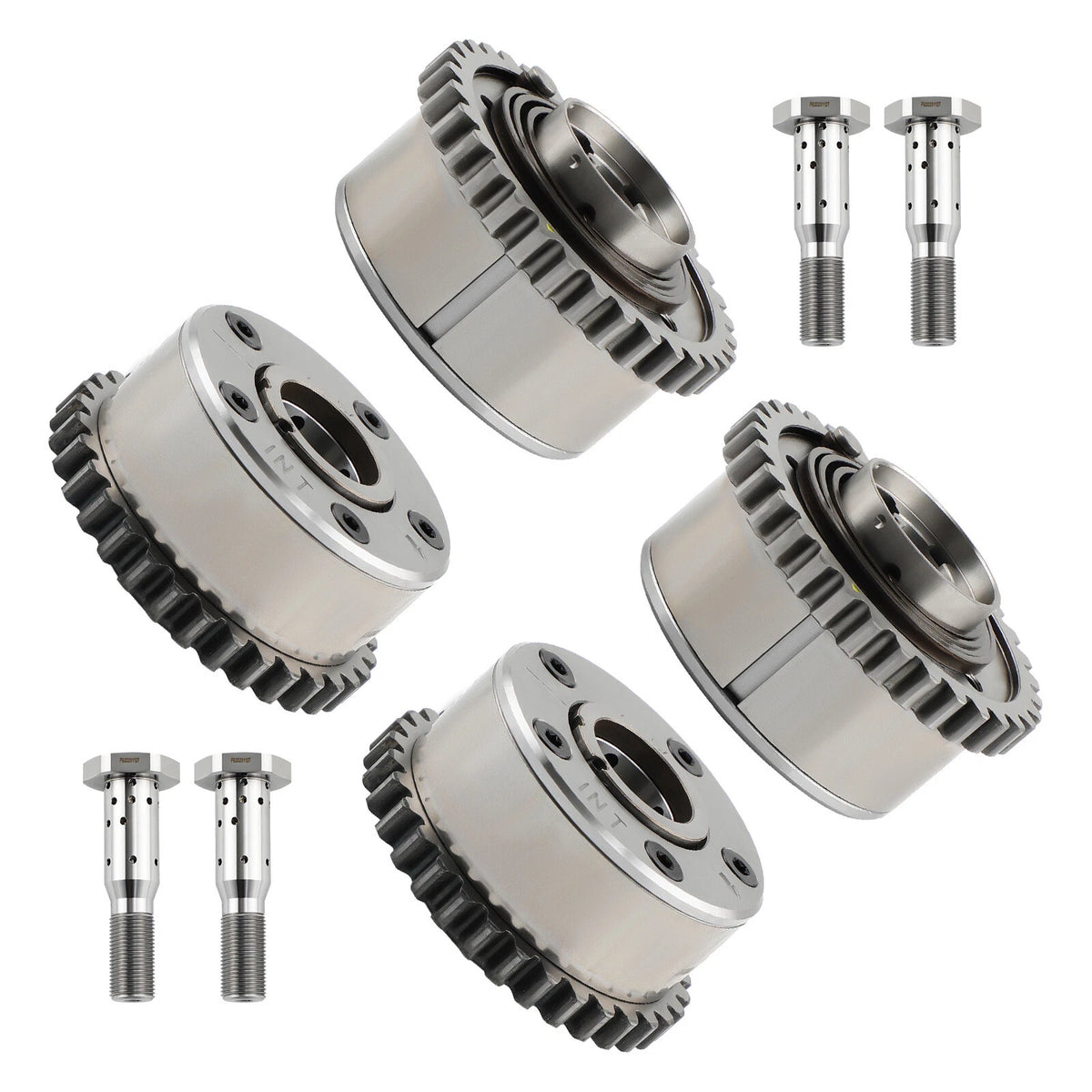 4pc VVT Gear + 4pc Oil Control Valve for Dodge Chrysler Jeep Ram (3.6L V6)