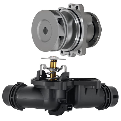 Cooling Water Pump for BMW Z3 Z4 2.5L 2.8L 3.0L (1998–2005) AW9261 Aluminum