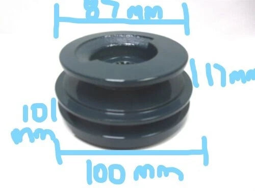 Fan Drive Pulley for Kubota (17238-74280, 17238-74283)