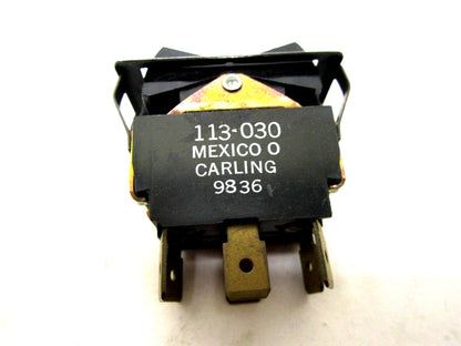 Set of 5 Carling Trans-Air Bus Van Fan Rocker Switch 6-Terminal 113-030