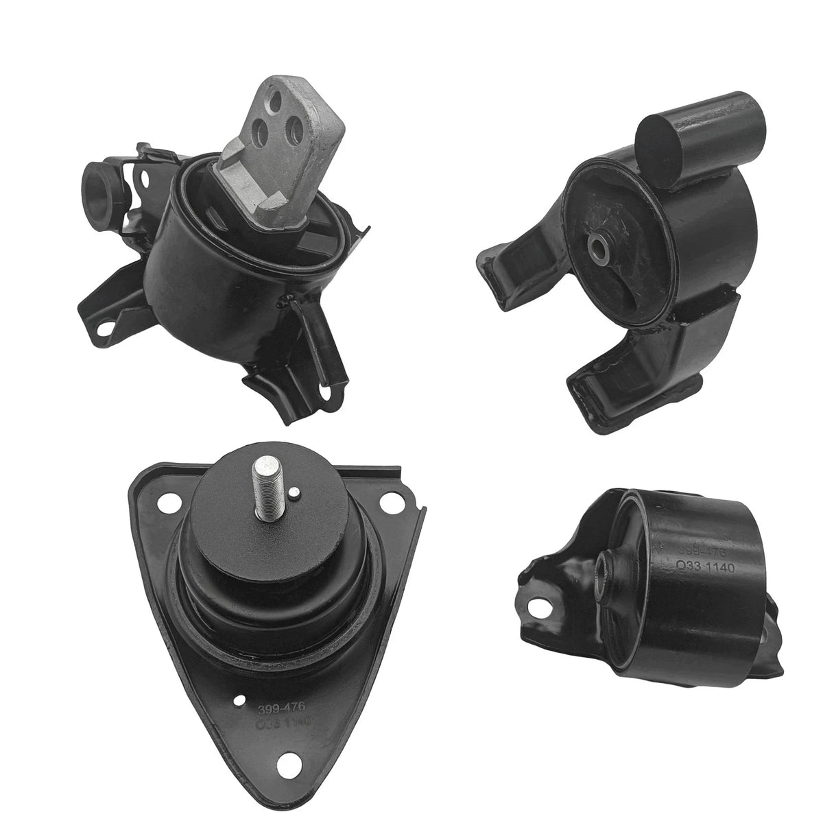 4X Engine Motor & Trans Mount for Kia Forte/Forte Koup/Forte5 (2010–2013)