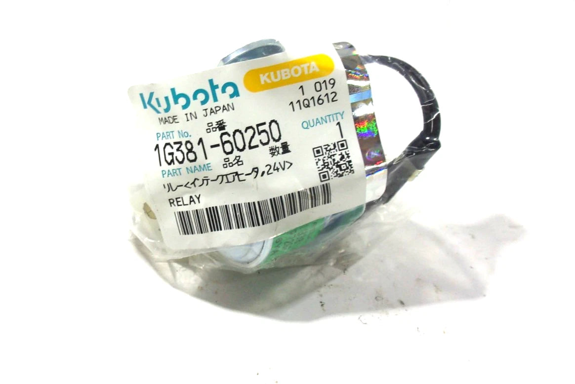 1X Relay for Kubota V3800 V3800DICR (OEM 1G381-60250)