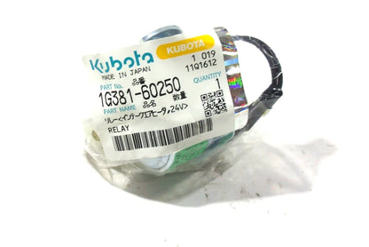 1X Relay for Kubota V3800 V3800DICR (OEM 1G381-60250)