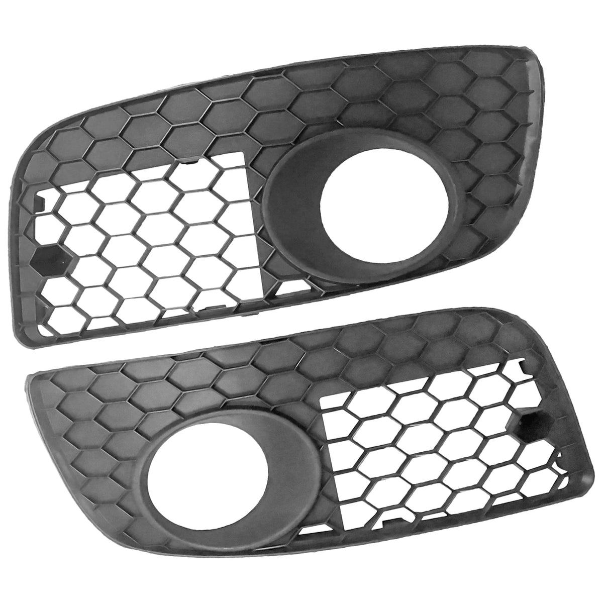Set of 2 Honeycomb Fog Light Grilles for VW Mk5 GTI GLI Jetta (2006–2009)