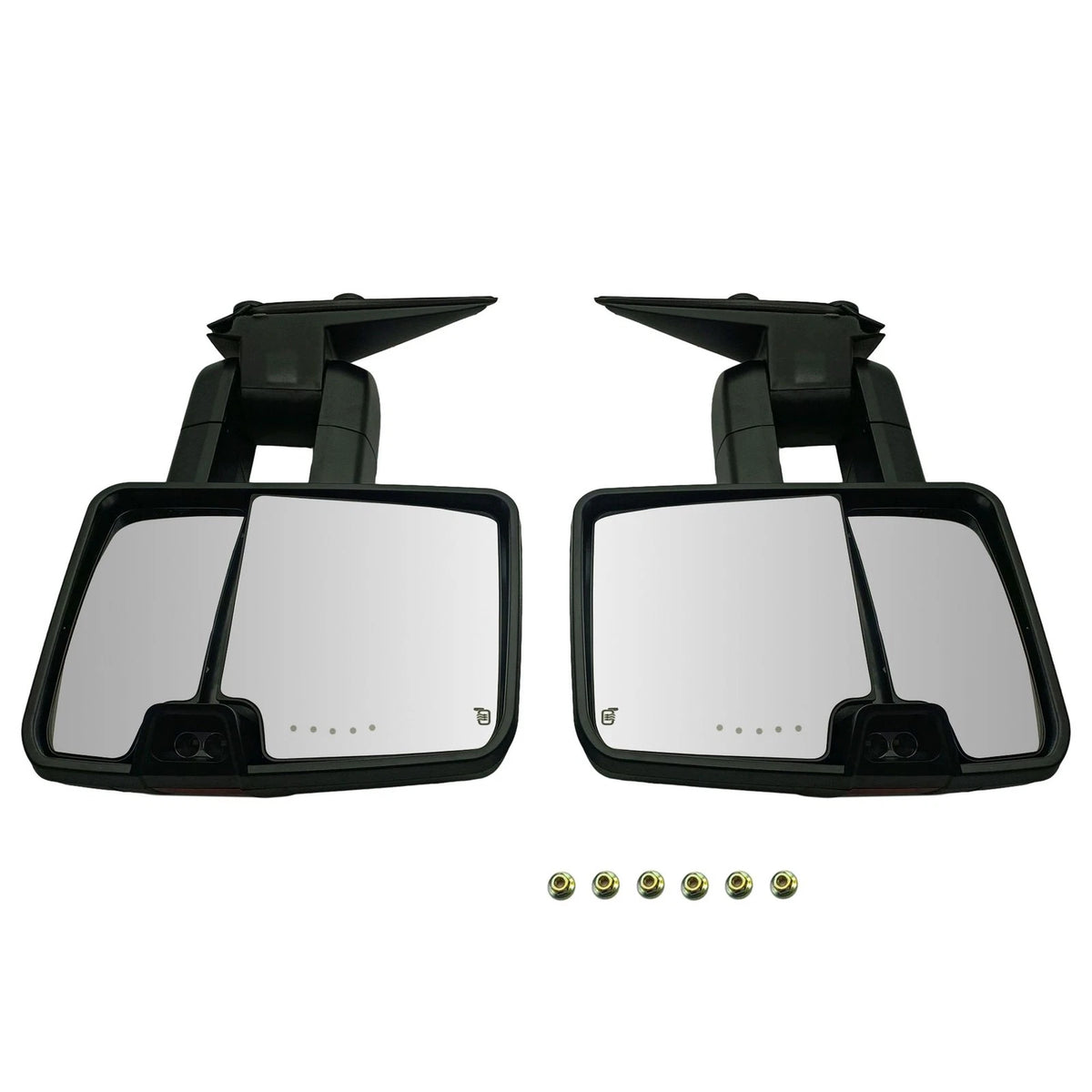 Power Heated Signal Tow Mirrors Pair for Chevy Silverado Sierra (1999–2002)