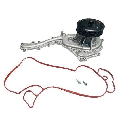 Main Water Pump with Gasket & Pulley for Ford F-250 F-350 Super Duty (2011–2016)