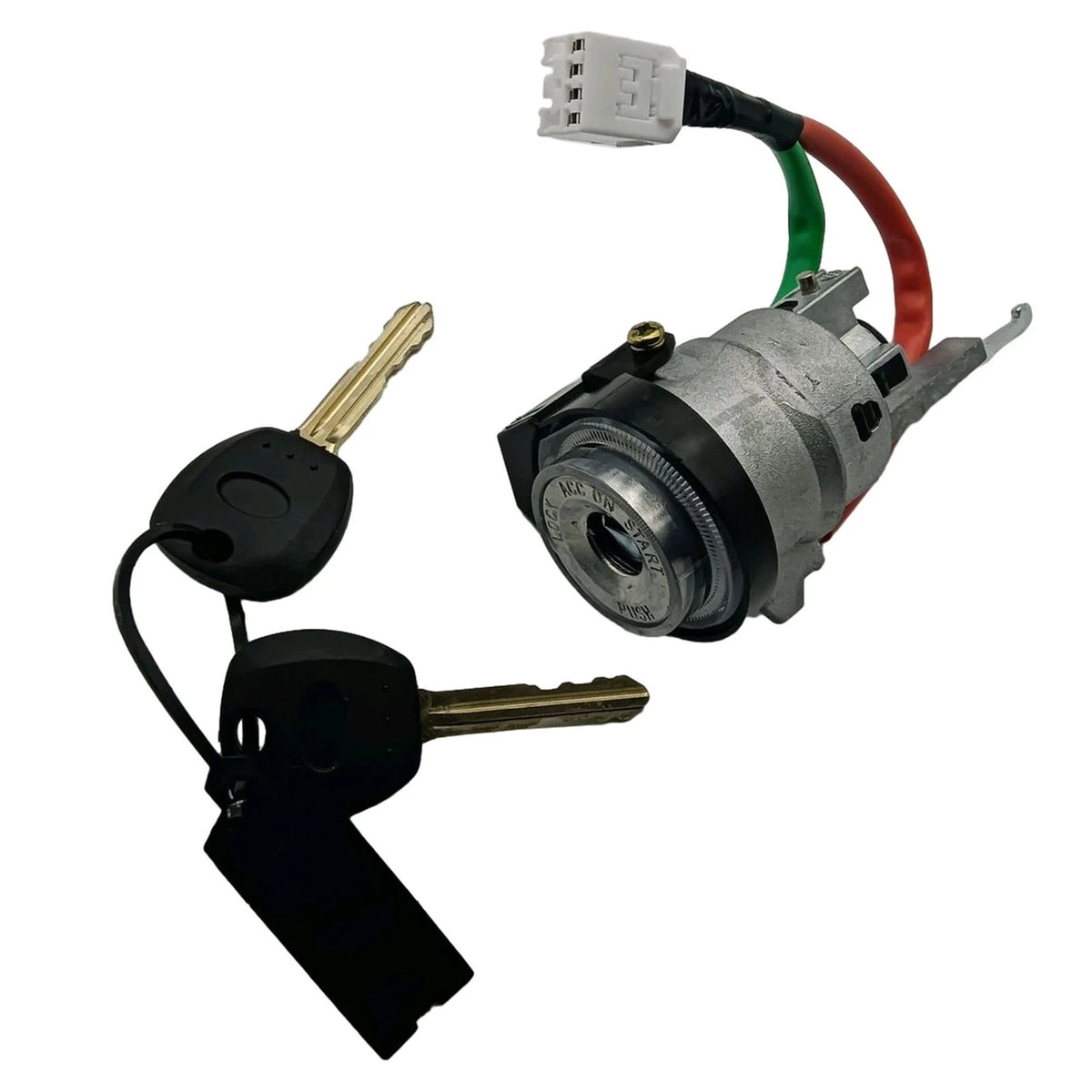 Ignition Lock Cylinder Zamak 5 w/Keys for Kia Sedona (2007–2011) Hyundai Entourage (2007–2011)