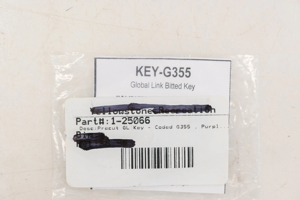 Precut Key for Global Link 25066, G355 Purple