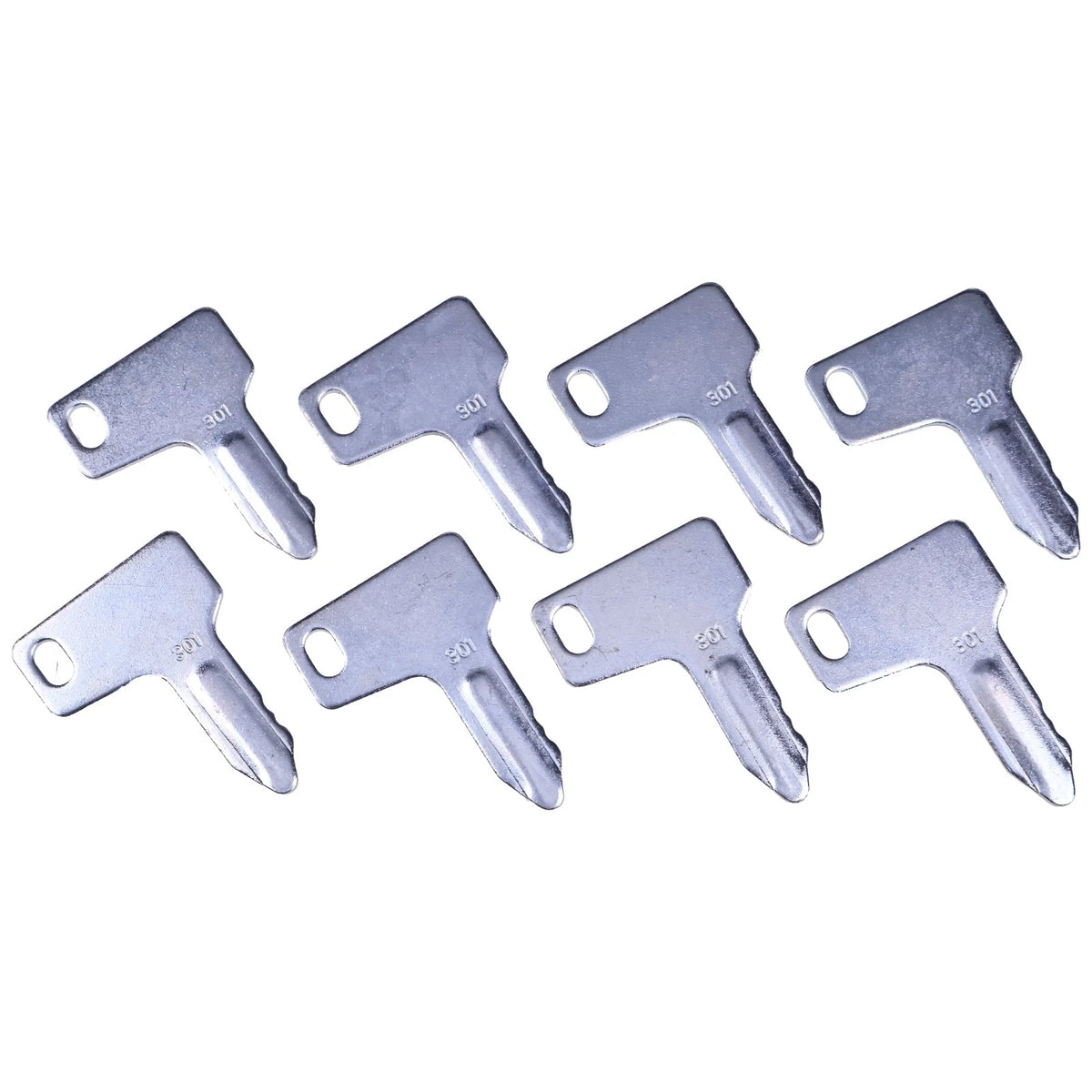8X Ignition Key 933110-00301 for Yanmar Excavator (Heavy Equipment)
