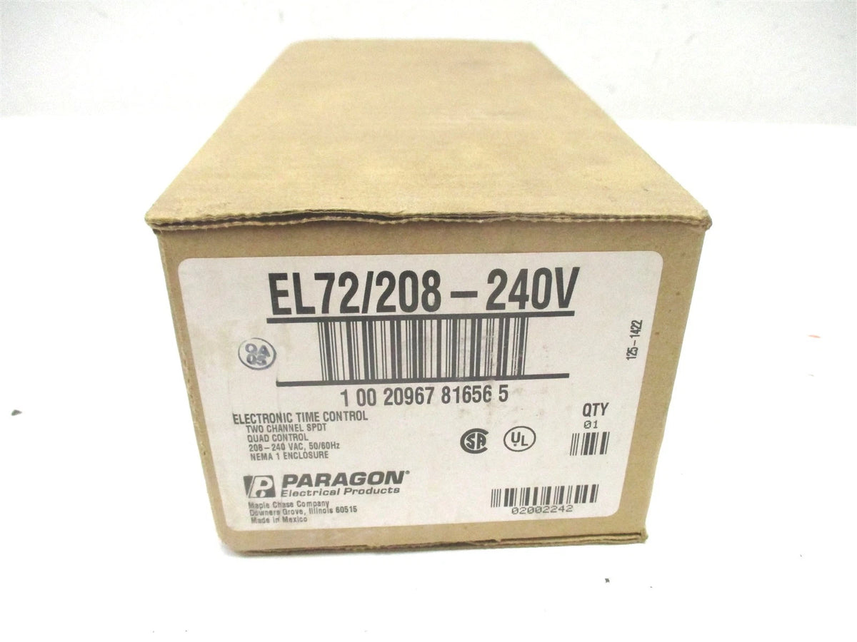 Programmable Electronic Timer Control EL72/208-240V for Paragon (365 Day)