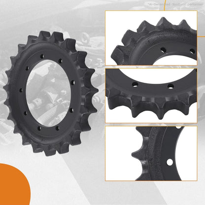 Drive Sprocket for Caterpillar 3025/303/303CR/303ECR (9 Bolt Holes) 1937091