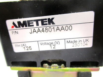 Ametek 12V Electrical Contactor for (23015-00, JAA4801AA00, 15343-12)
