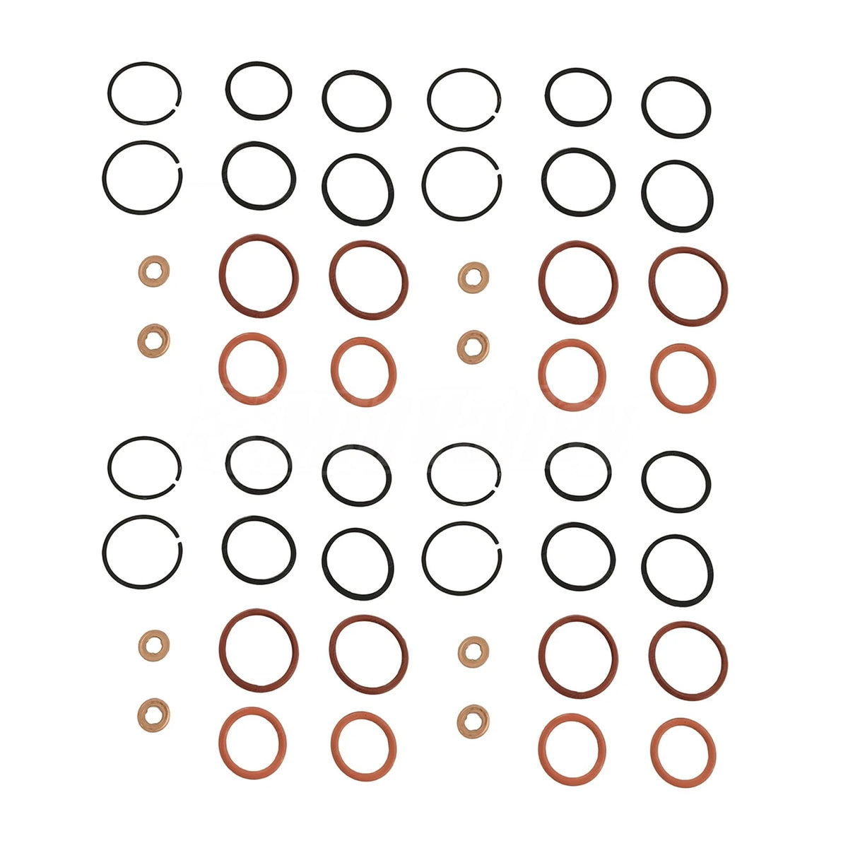 4X Fuel Injector O-Ring Set for Ford F450 F550 (1999–2003)