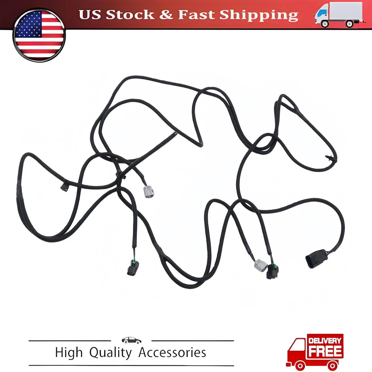 Front Fog Light Wiring Harness Plug 92243262 for Chevrolet Camaro (2010–2013)