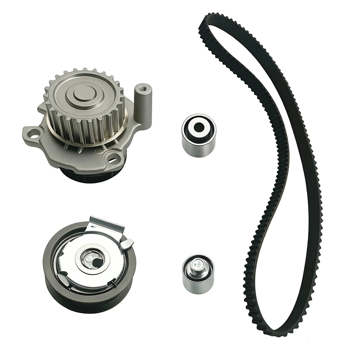 Timing Belt Component Kit with Water Pump for Audi A3 A4 Quattro (2000–2006)